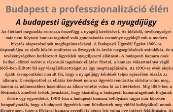 Budapest a professzionalizáció élén - 3. rész