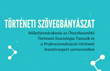 Történeti szövegbányászat workshop